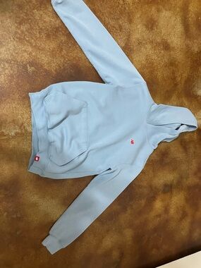 New Balance Light Blue Pullover Hoodie